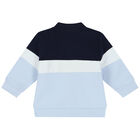Baby Boys Blue Logo Tracksuit, 1, hi-res