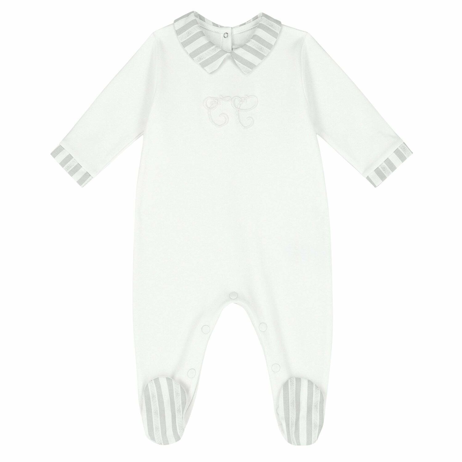 Baby Boys Blue Logo Babygrow, 3, hi-res image number null