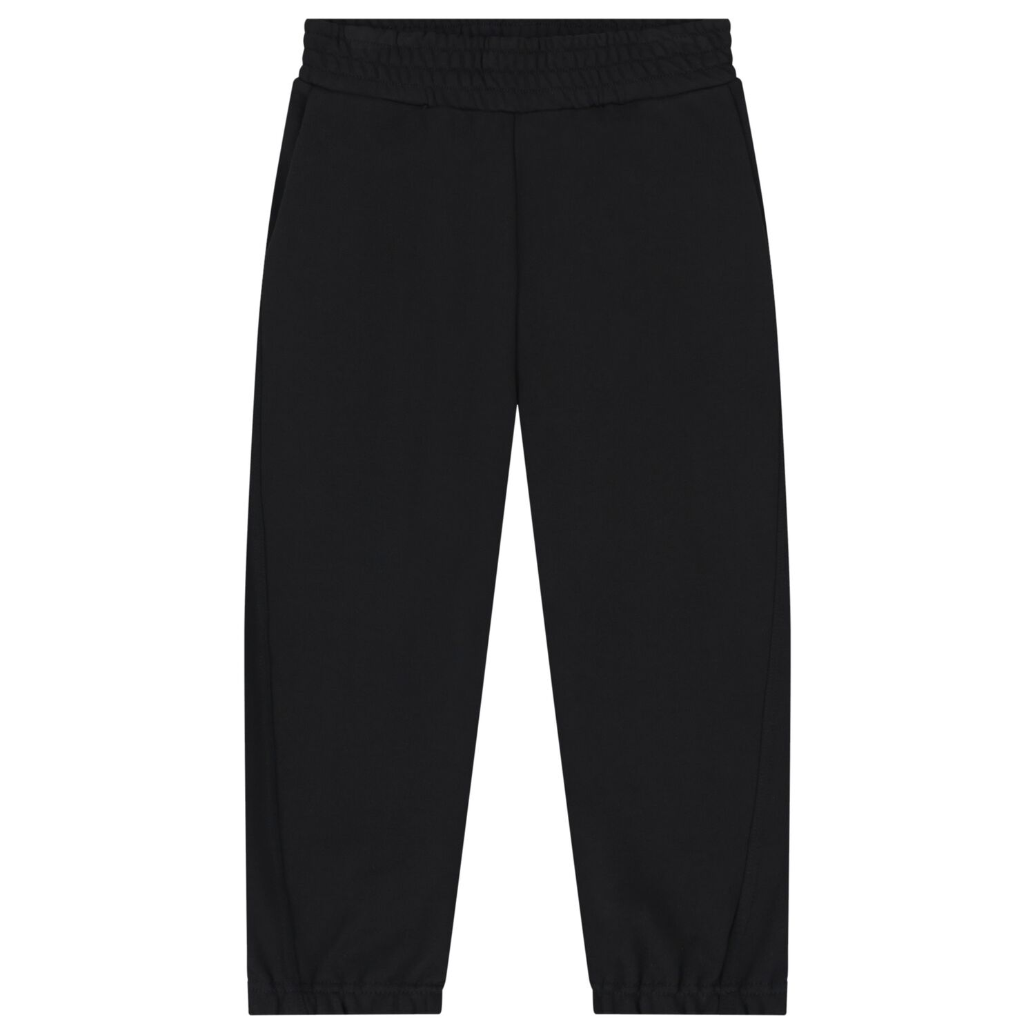 Black Logo Joggers, 1, hi-res