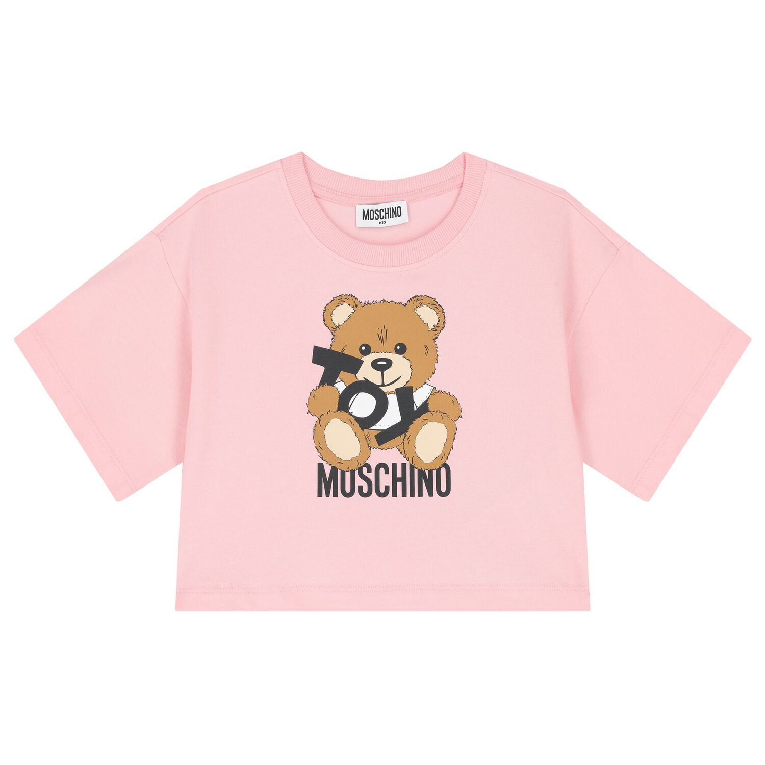 Girls Pink Teddy Bear Cycling Shorts Set, 1, hi-res image number null