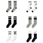 Boys White, Black & Grey Logo Socks ( 6-Pack ), 1, hi-res