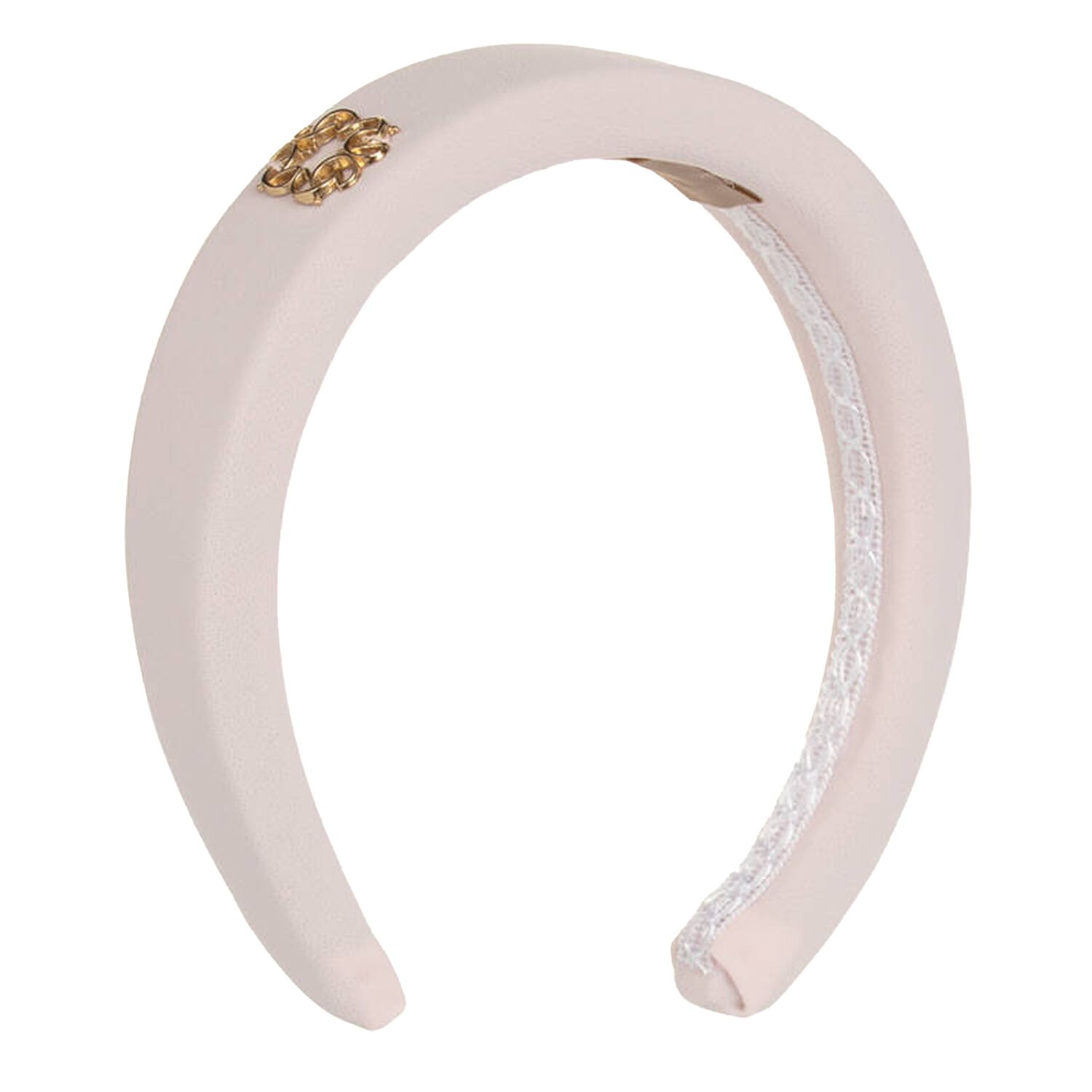 Girls Pink Padded Headband, 1, hi-res