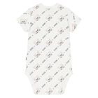 White Red Panda Logo Baby Bodysuit Gift Set, 1, hi-res