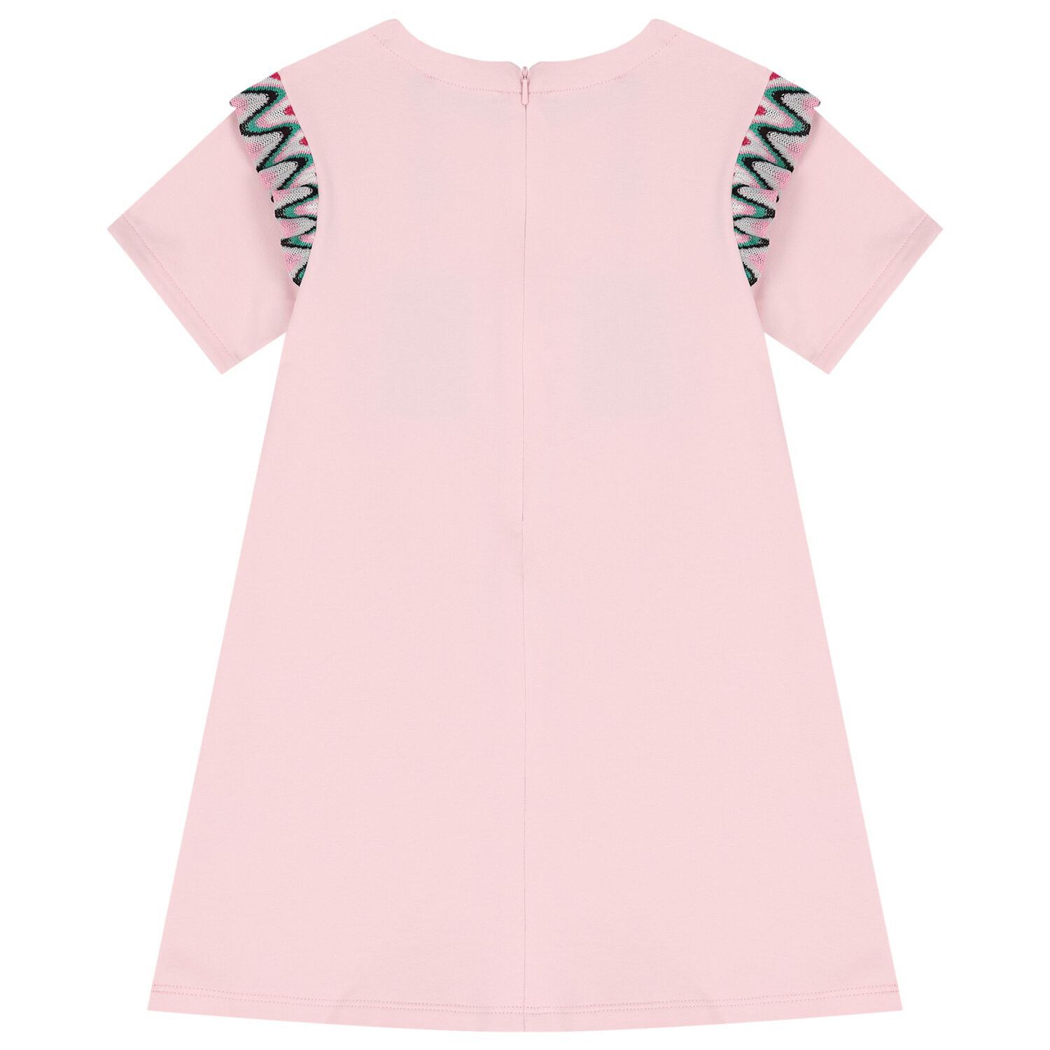 Girls Pink Bag Logo Dress, 1, hi-res