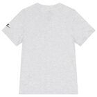 Boys Grey Logo T-Shirt, 1, hi-res