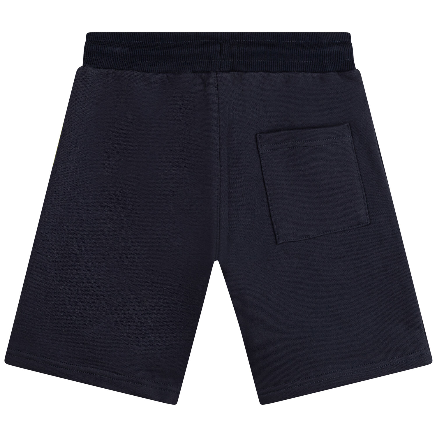 Boys Navy Logo Shorts, 1, hi-res