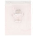 Baby Girls Pink Teddy Bear Blanket, 2, hi-res
