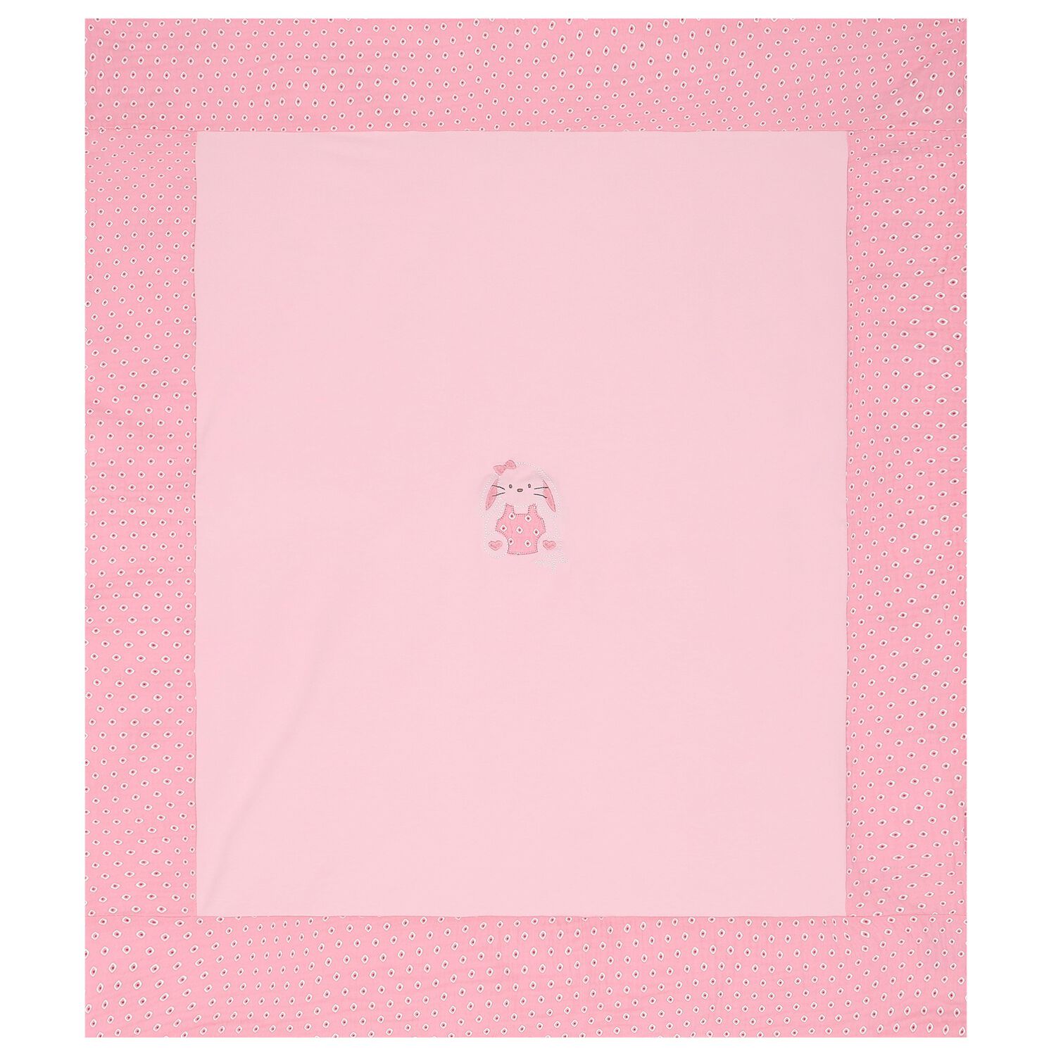 Baby Girls Pink & White Blanket, 2, hi-res image number null