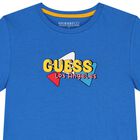 Boys Blue Logo T-Shirt, 1, hi-res