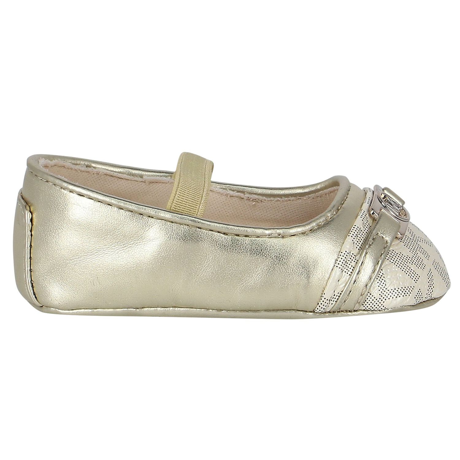 Baby Girls Gold Logo Pre WaShoes, 1, hi-res