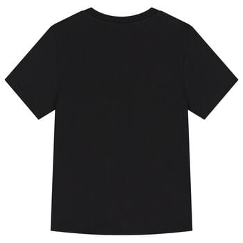 Boys Black Logo T-Shirt