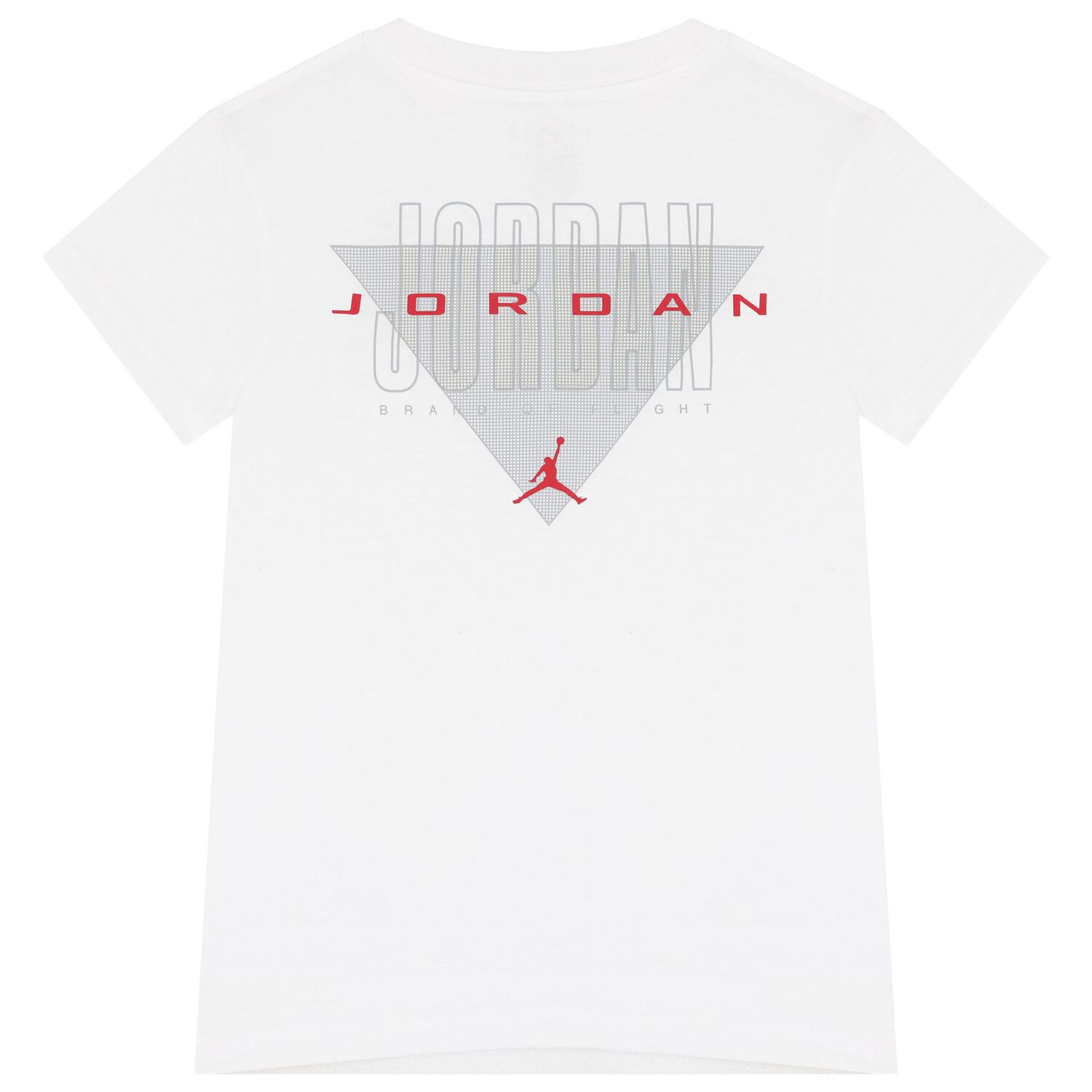 Boys White Jordan Logo T-Shirt, 1, hi-res