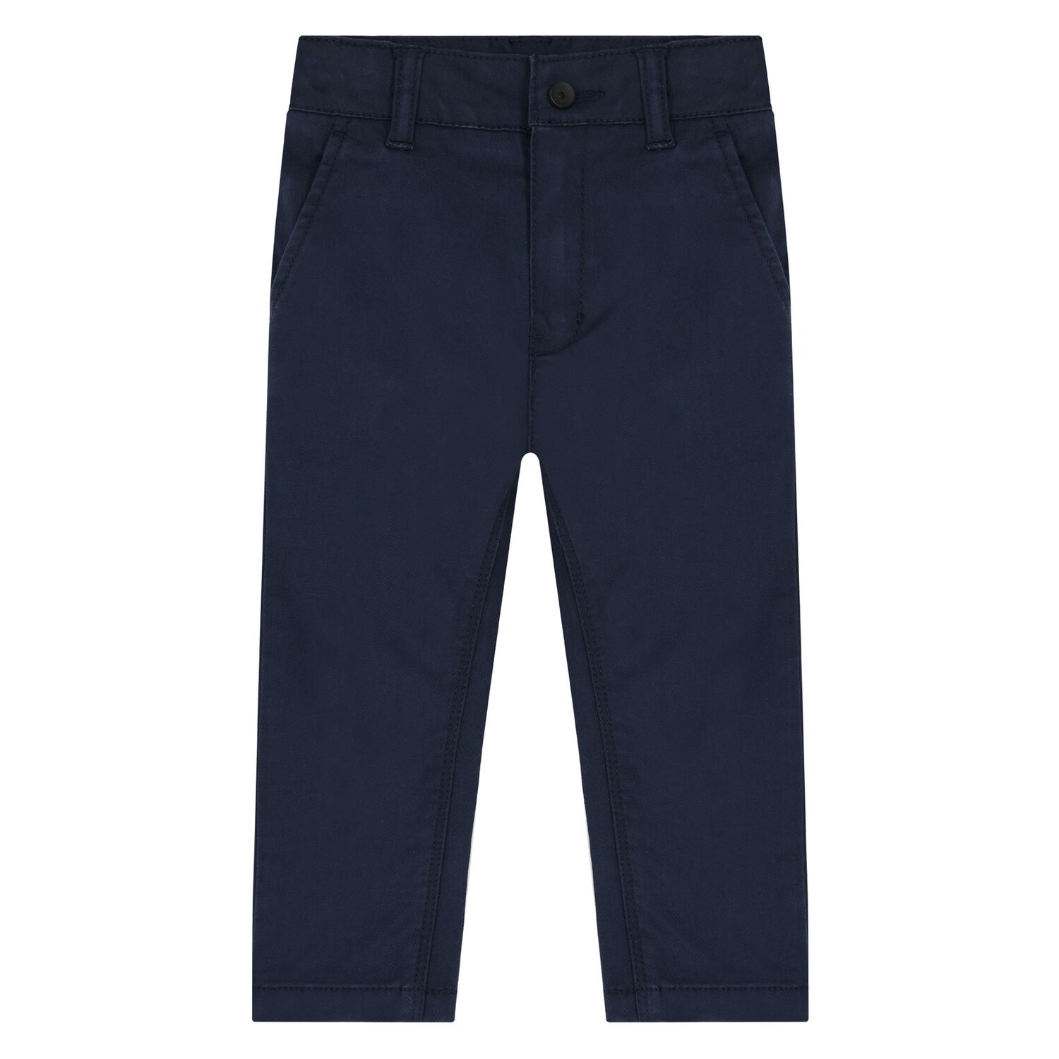 Younger Boys Navy Blue Trousers, 2, hi-res image number null