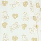Girls Ivory & Gold Babygrow, 1, hi-res