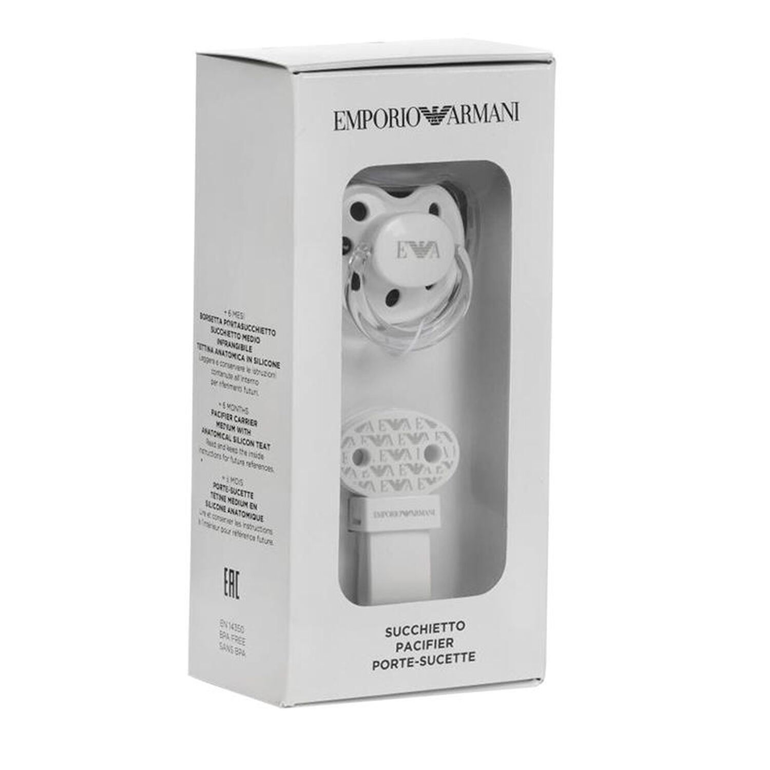 White Dummy & Clip Set, 1, hi-res