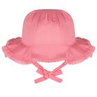 Baby Girls Reversible Hat , 1, hi-res