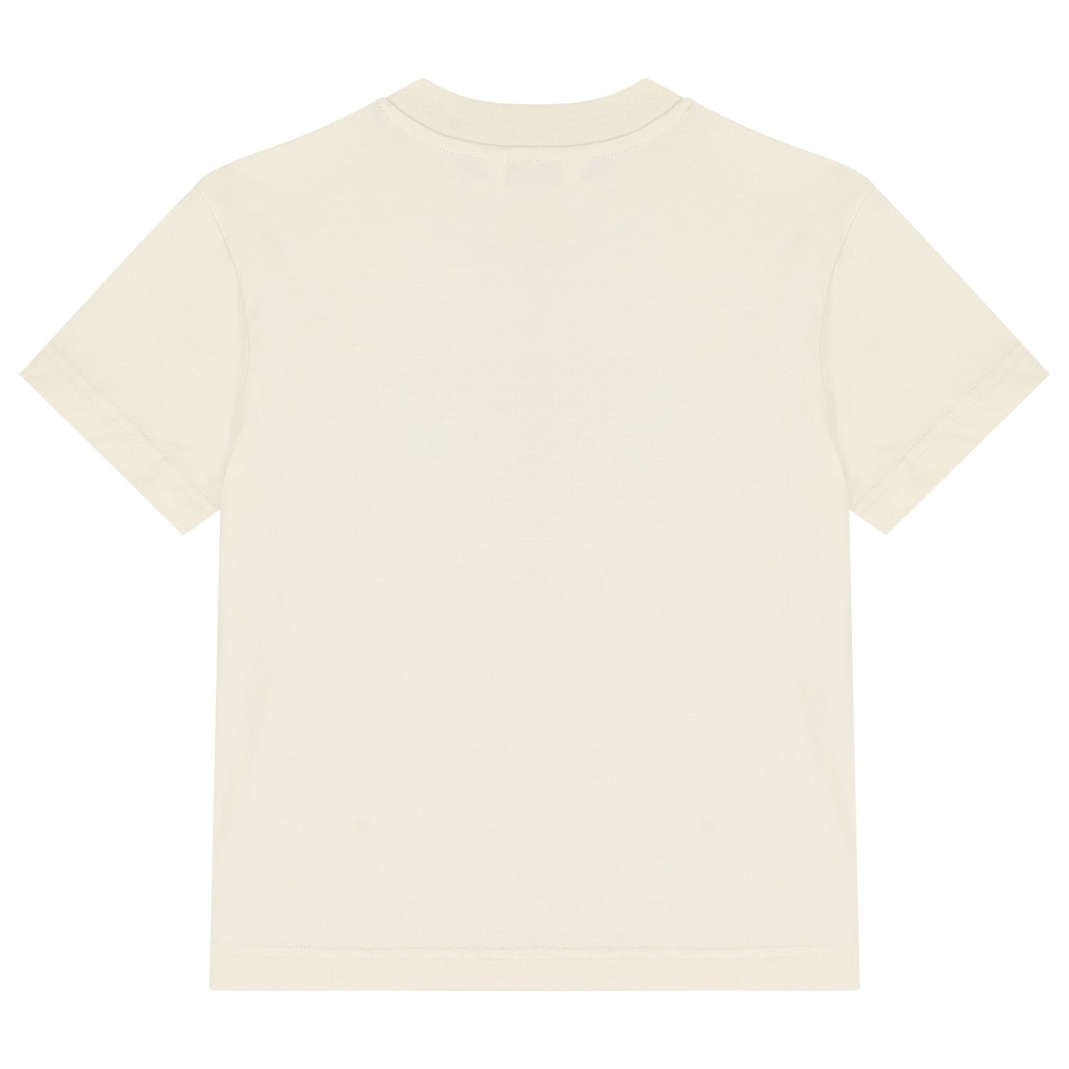 Boys Ivory Teddy Bear Logo T-Shirt, 1, hi-res