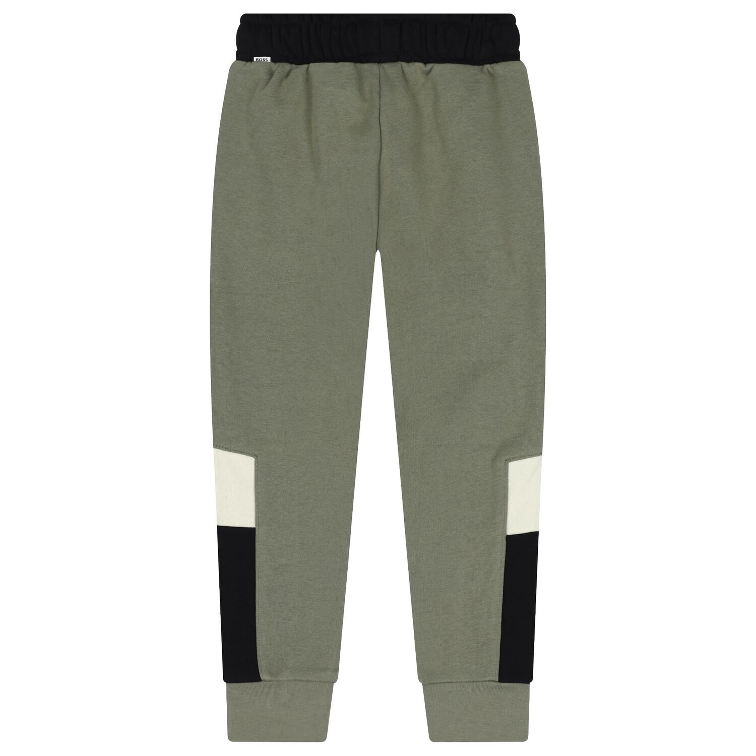 Boys Green Logo Joggers, 2, hi-res