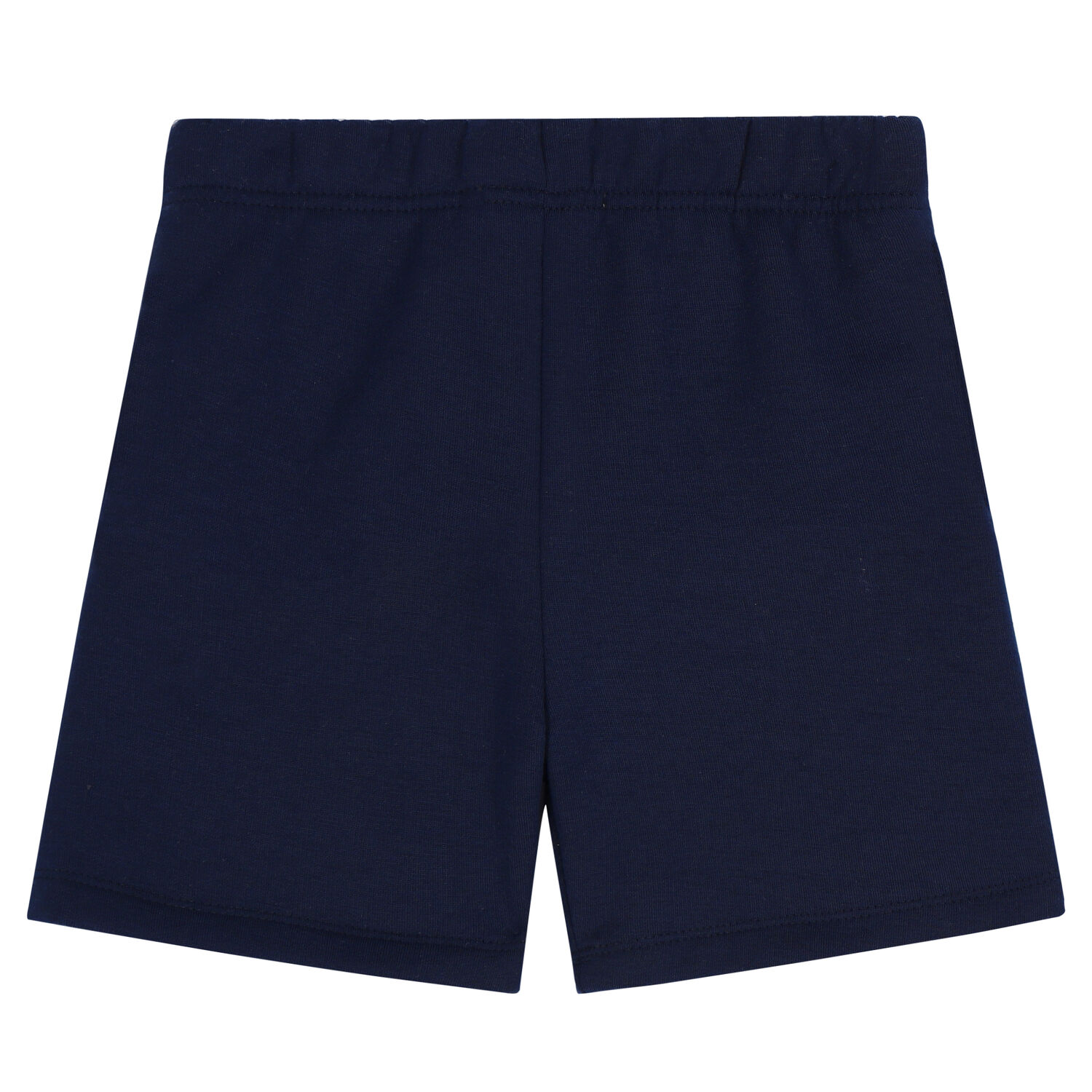 Navy Logo Shorts, 1, hi-res