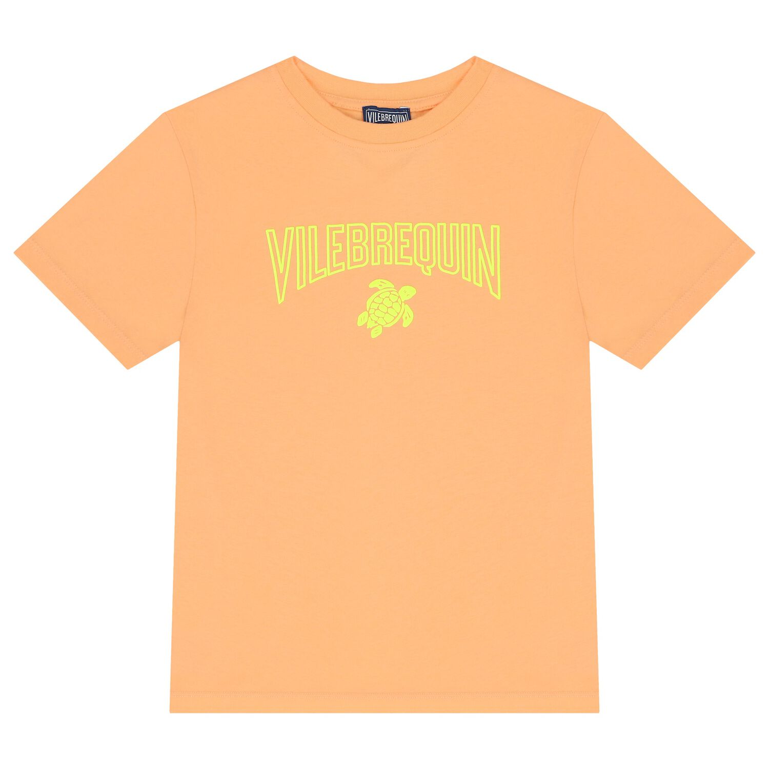 Boys Orange Logo T-Shirt, 1, hi-res