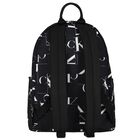 Black Logo Backpack, 1, hi-res