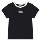 Boys Black & Grey Shorts Set, 1, hi-res