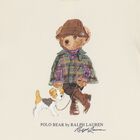 Baby Girls Ivory Polo Bear T-Shirt, 1, hi-res