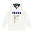 Girls Ivory Logo Sweatshirt, 1, hi-res