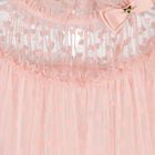 Girls Pink & White Heart Tulle Dress, 1, hi-res