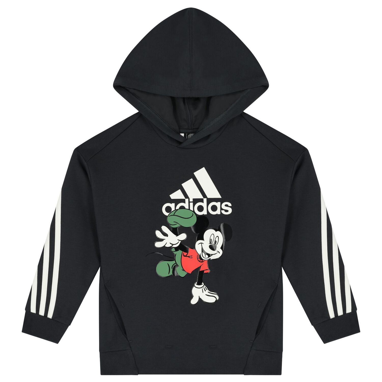 Grey Mickey Mouse Logo Hooded Top, 1, hi-res image number null