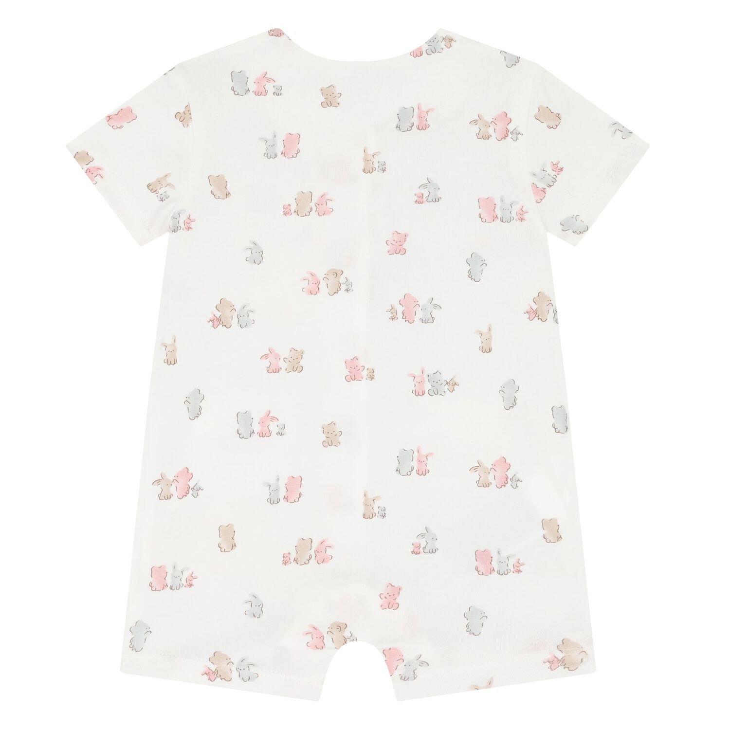 Baby Girls White & Pink Romper Gift Set, 1, hi-res