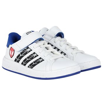 White Spider Man Trainers