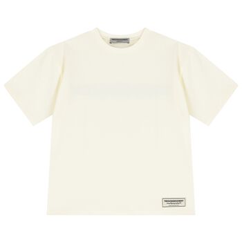 Ivory Logo Oversized T- Shirt