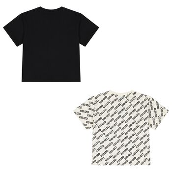 White & Black T-Shirts ( 2-Pack )