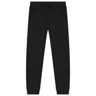 Boys Black Logo Joggers, 1, hi-res