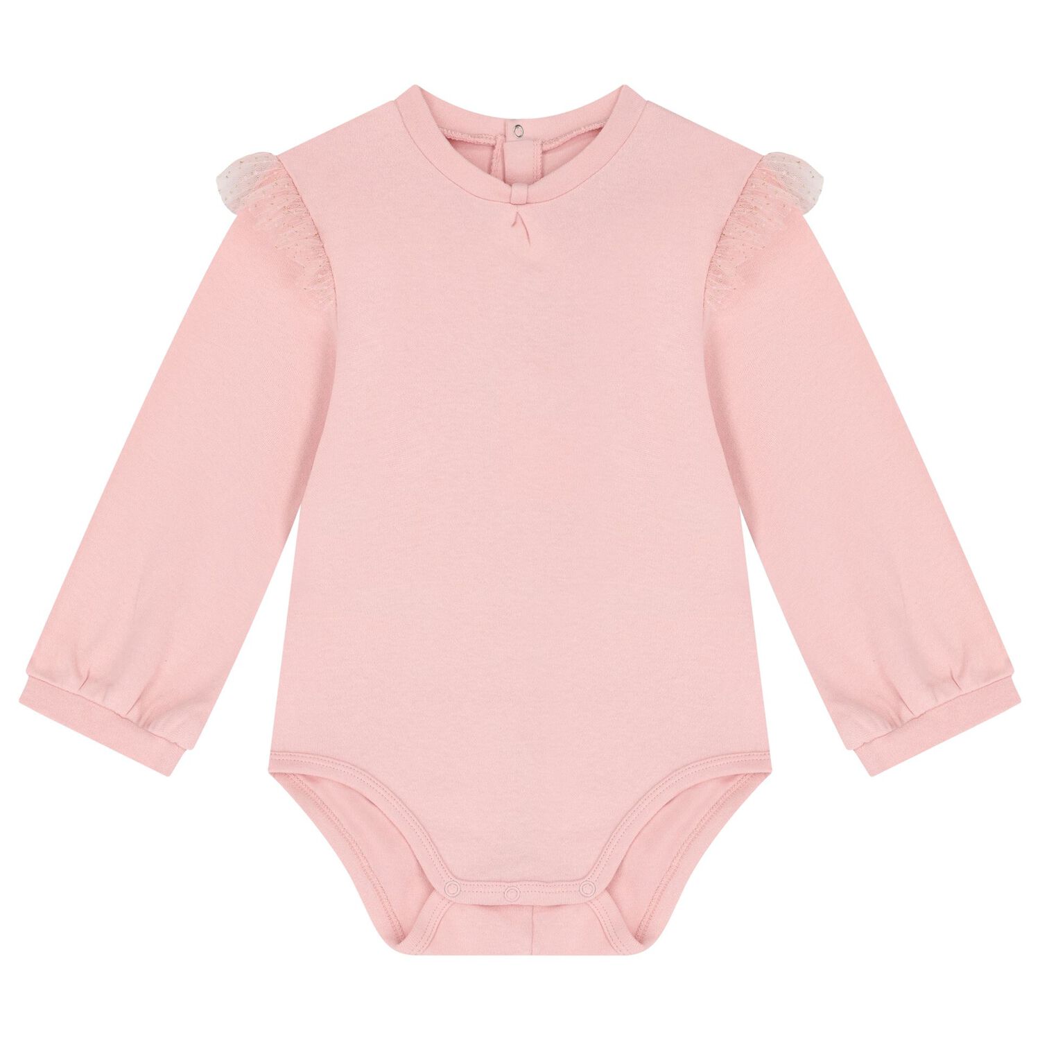 Baby Girls Pink Tulle Skirt Set, 2, hi-res image number null