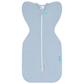Blue Logo Baby Swaddle Up