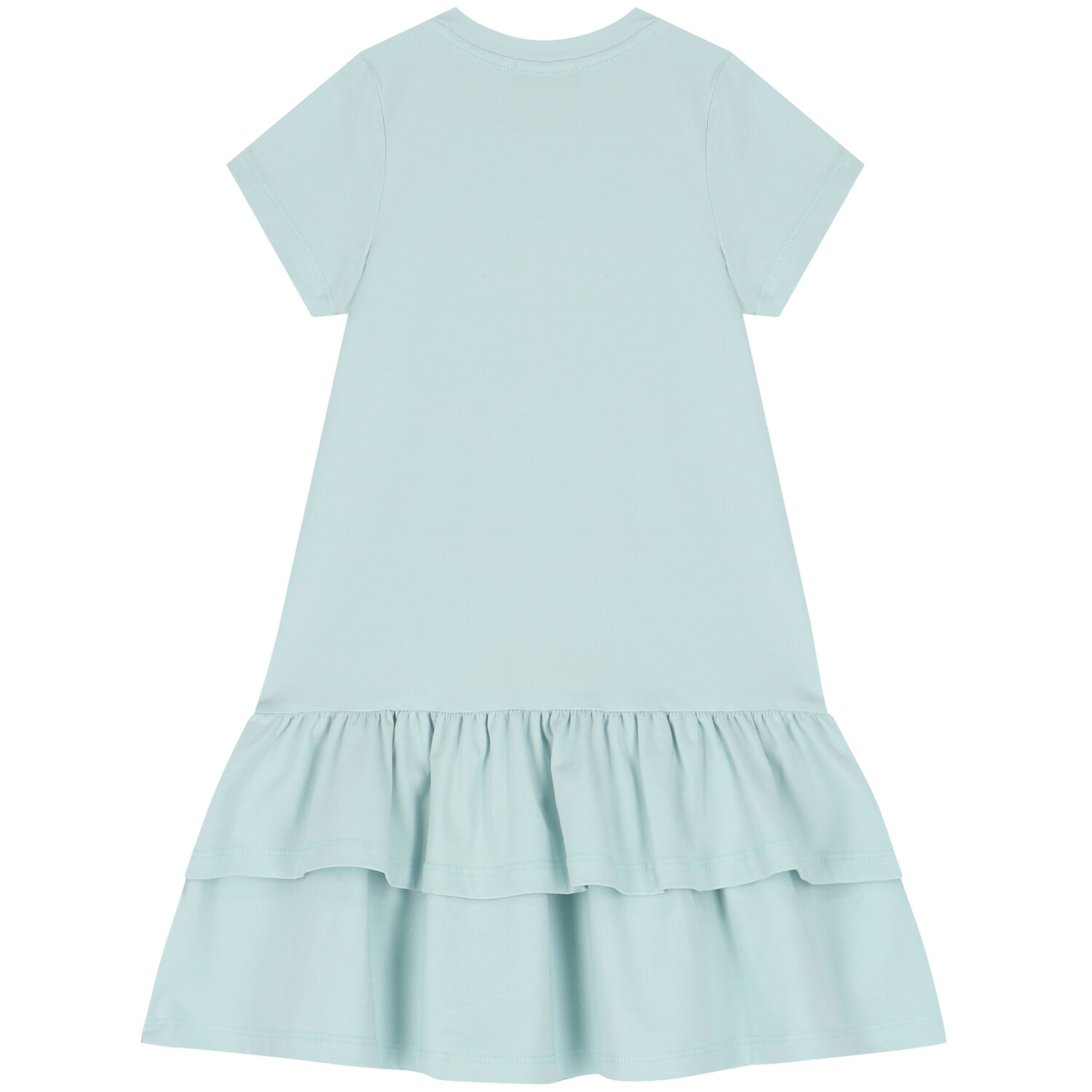 Girls Blue Logo Bag Dress, 2, hi-res image number null