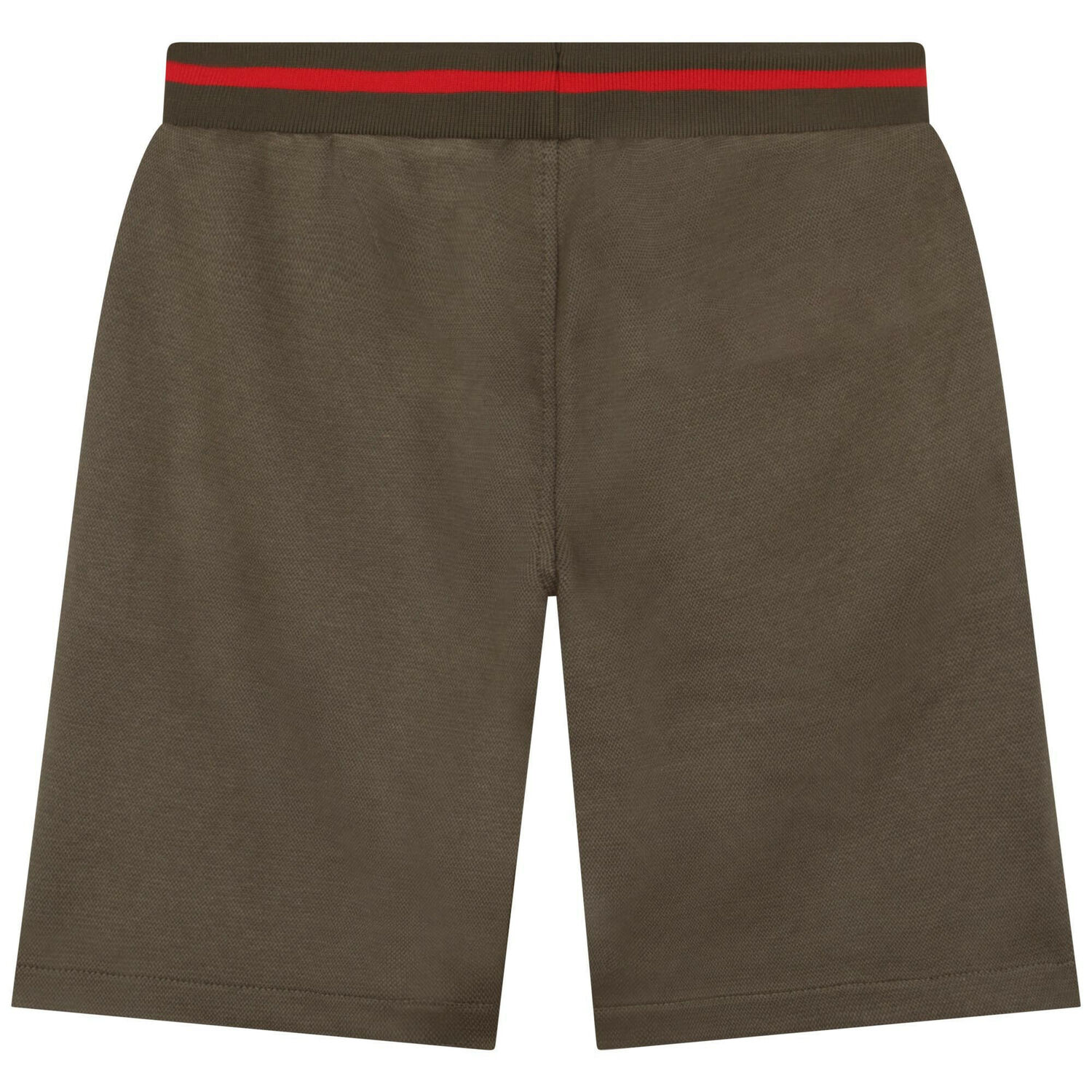 Boys Khaki Logo Shorts, 1, hi-res