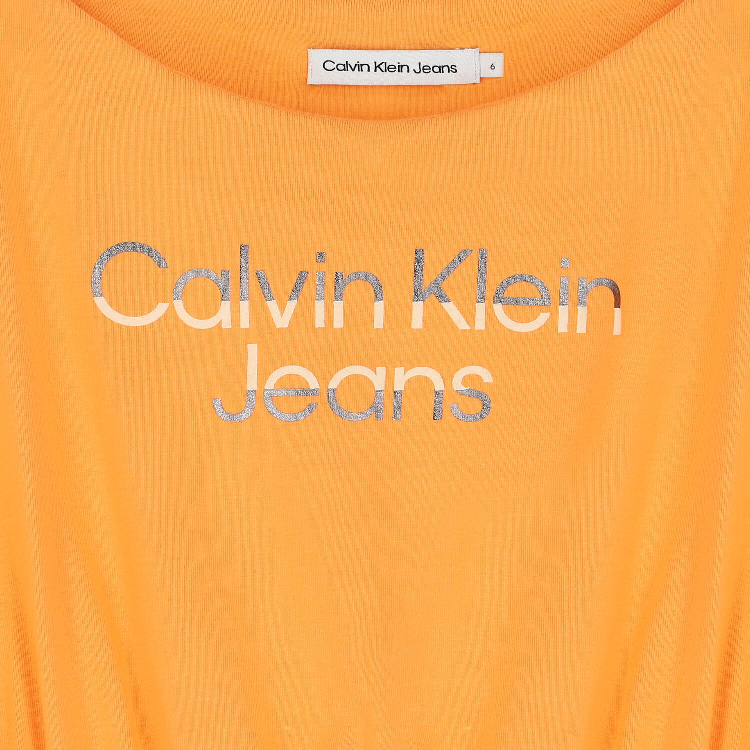 Girls Orange Logo Top, 1, hi-res image number null