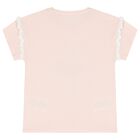 Girls Pink Teddy Bear T-Shirt, 2, hi-res
