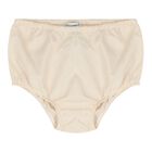 Baby Girls Beige Floral Striped Dress Set, 1, hi-res