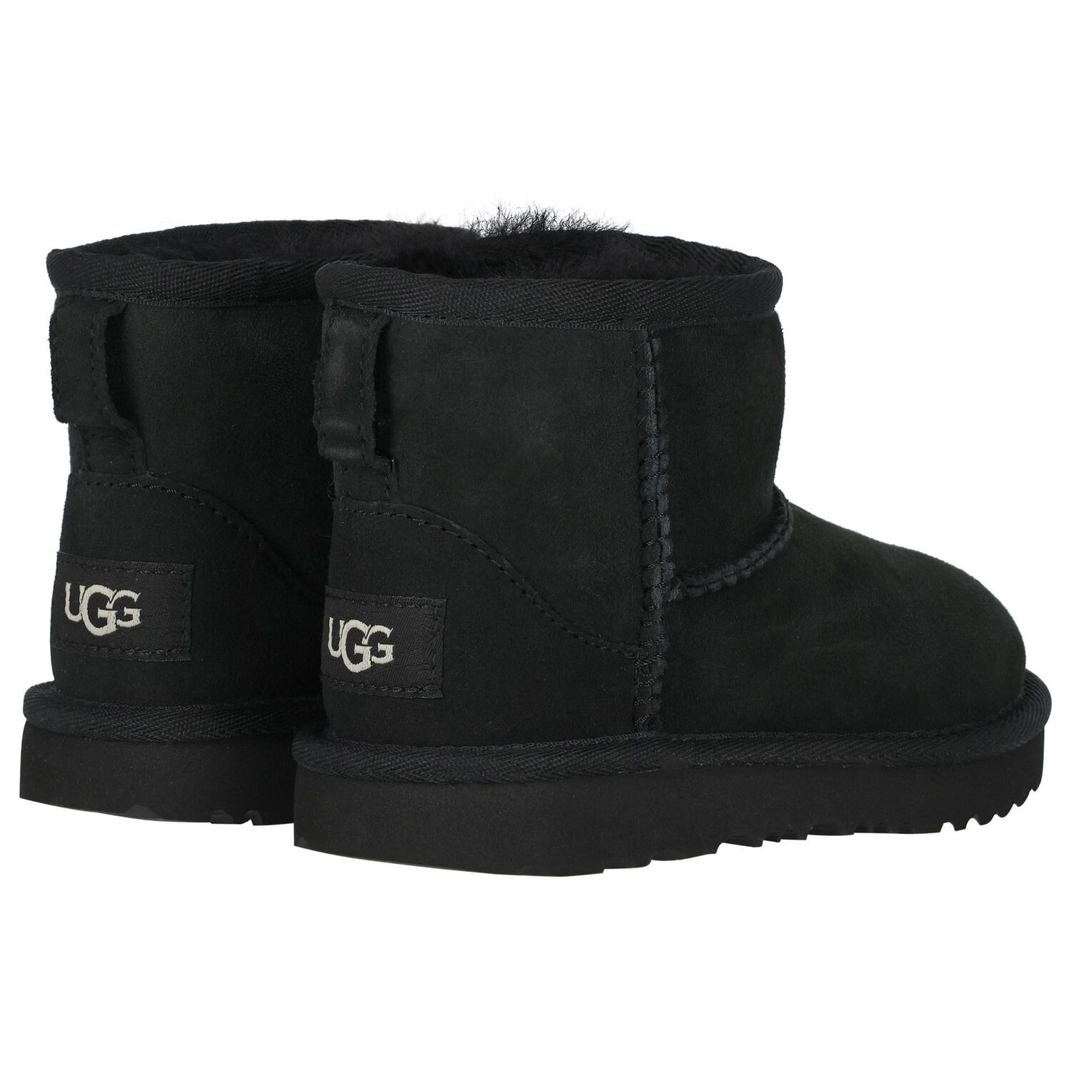 Younger Black Classic Mini II Suede Boots, 1, hi-res image number null