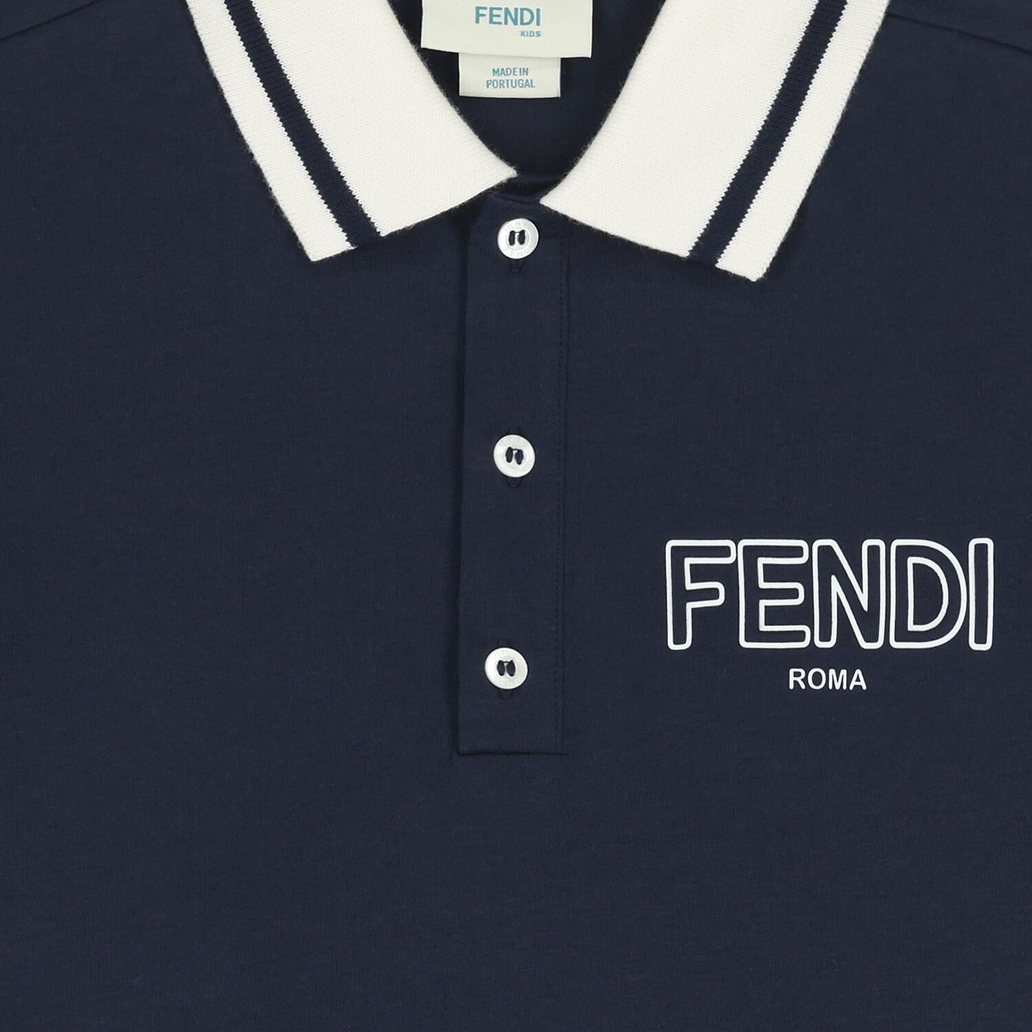 Boys Navy Blue Logo Polo Shirt, 1, hi-res