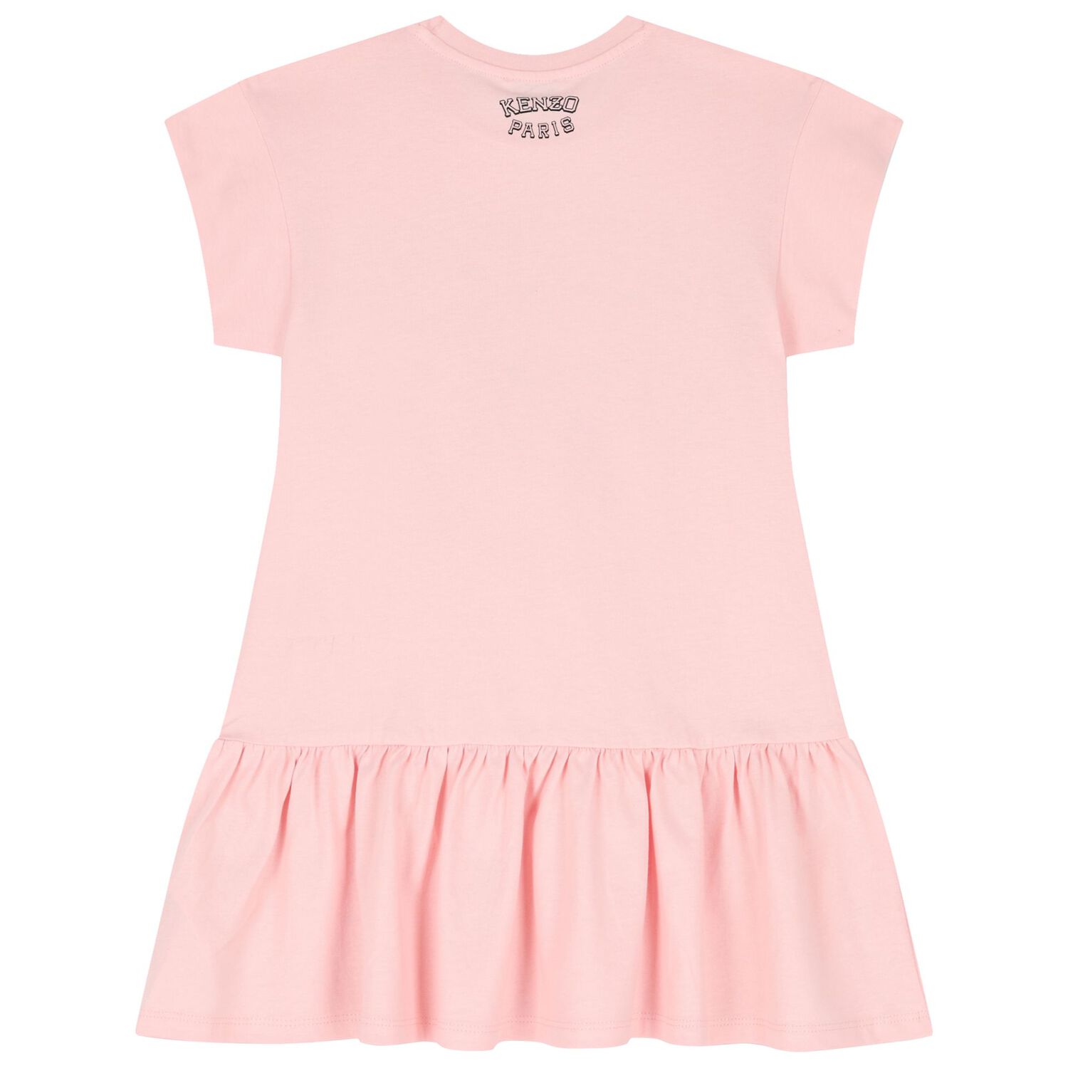 Girls Pink Tiger Logo Dress, 1, hi-res