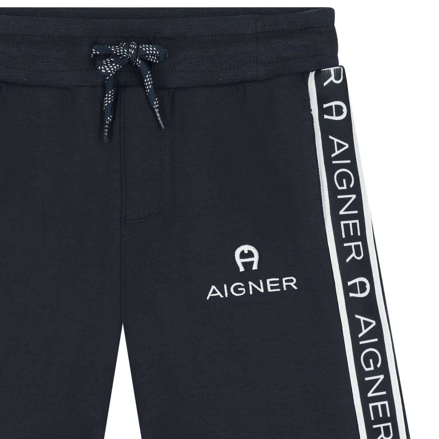 Boys Navy Blue Logo Shorts, 2, hi-res image number null