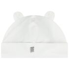 White Logo Baby Hat, 1, hi-res