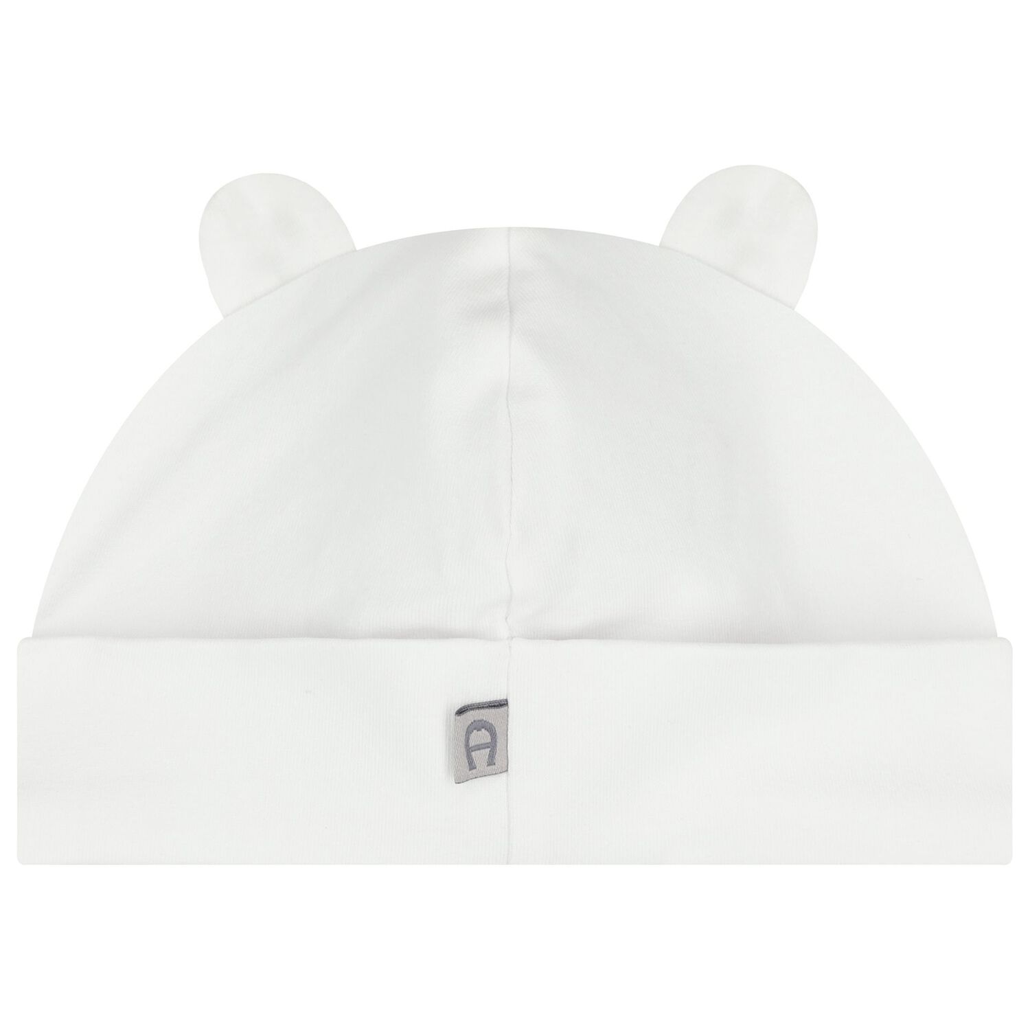 White Logo Baby Hat, 1, hi-res