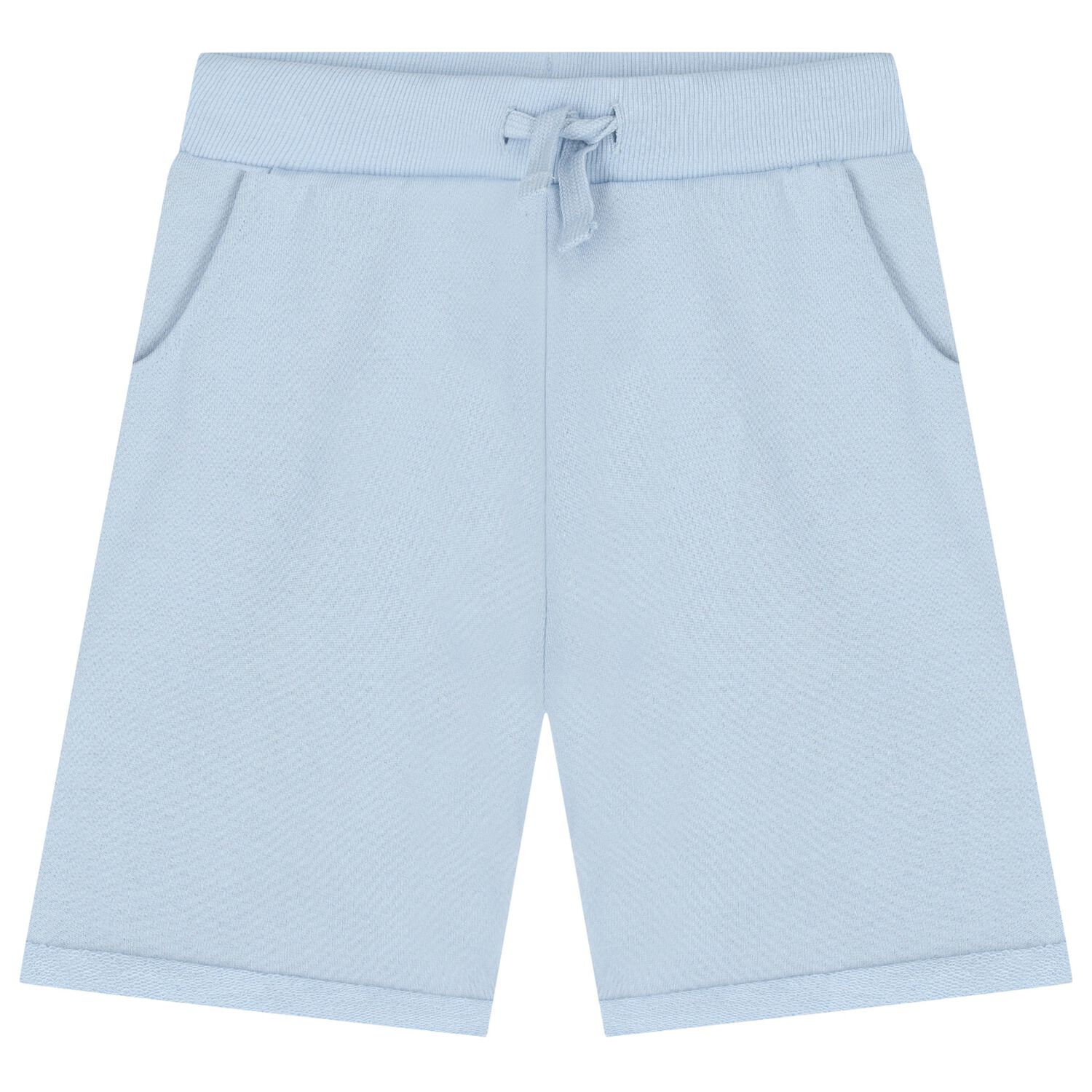 Boys Blue Logo Shorts, 4, hi-res