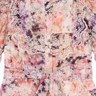 Girls Pink Floral Playsuit, 1, hi-res